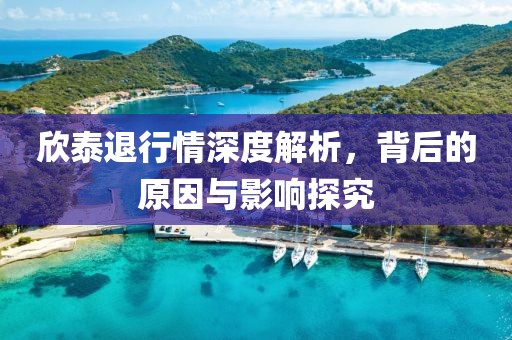 欣泰退行情深度解析，背后的原因与影响探究