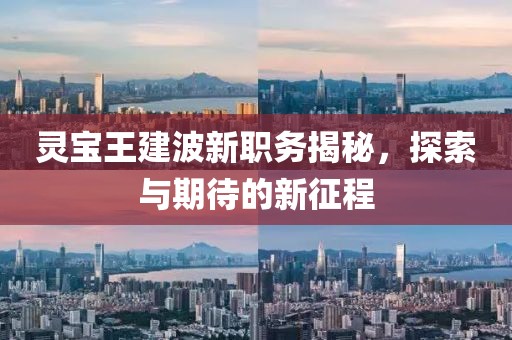 灵宝王建波新职务揭秘，探索与期待的新征程