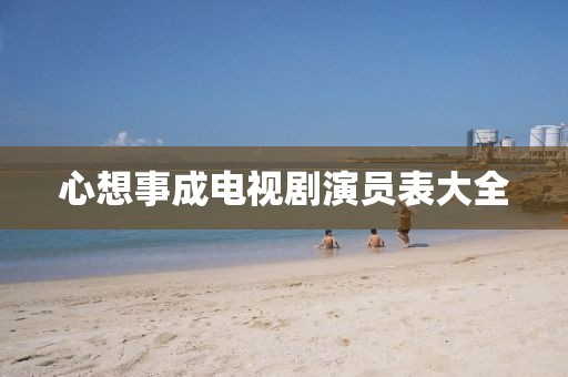 心想事成电视剧演员表大全