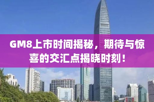 GM8上市时间揭秘，期待与惊喜的交汇点揭晓时刻！