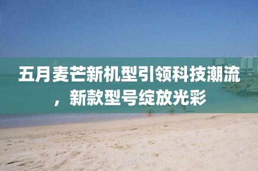 五月麦芒新机型引领科技潮流，新款型号绽放光彩