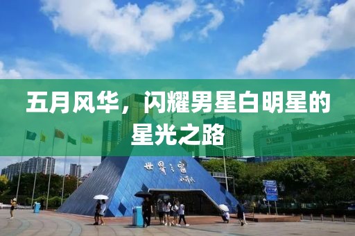 五月风华，闪耀男星白明星的星光之路