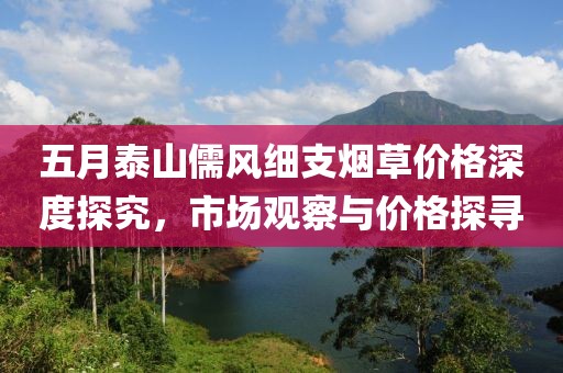 五月泰山儒风细支烟草价格深度探究，市场观察与价格探寻