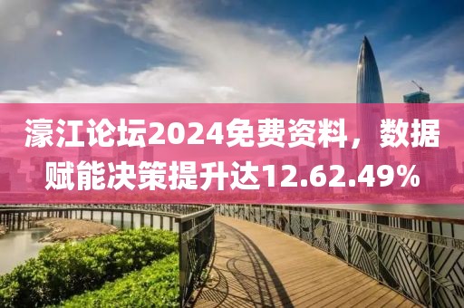濠江论坛2024免费资料，数据赋能决策提升达12.62.49%