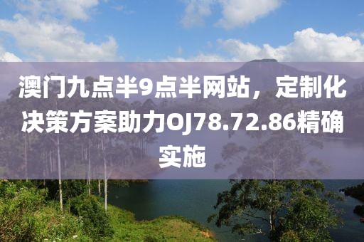 澳门九点半9点半网站，定制化决策方案助力OJ78.72.86精确实施