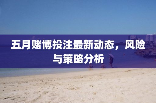 五月赌博投注最新动态，风险与策略分析