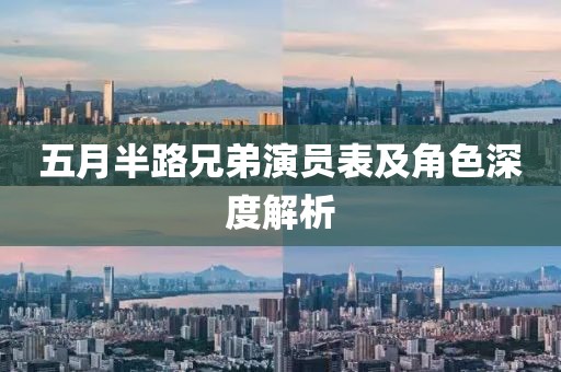 五月半路兄弟演员表及角色深度解析