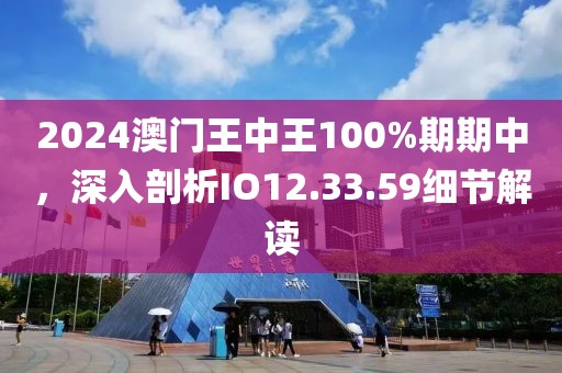 2024澳门王中王100%期期中，深入剖析IO12.33.59细节解读