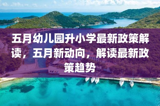 五月幼儿园升小学最新政策解读，五月新动向，解读最新政策趋势