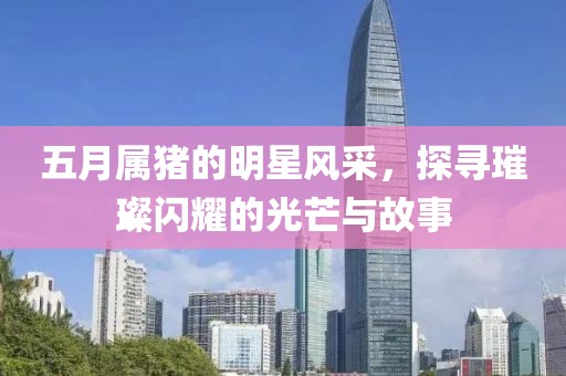 五月属猪的明星风采，探寻璀璨闪耀的光芒与故事