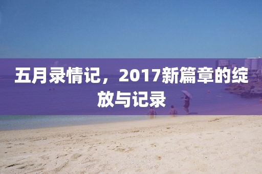 五月录情记，2017新篇章的绽放与记录