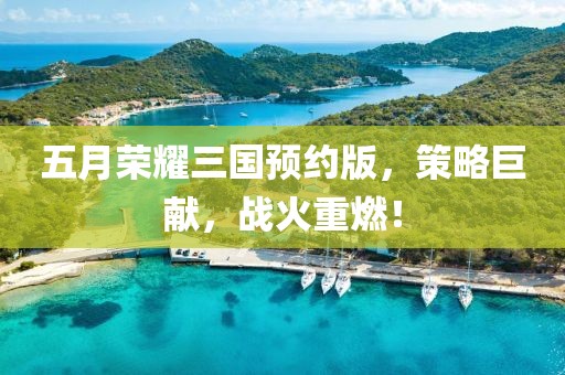 五月荣耀三国预约版，策略巨献，战火重燃！