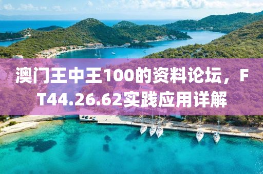 澳门王中王100的资料论坛，FT44.26.62实践应用详解