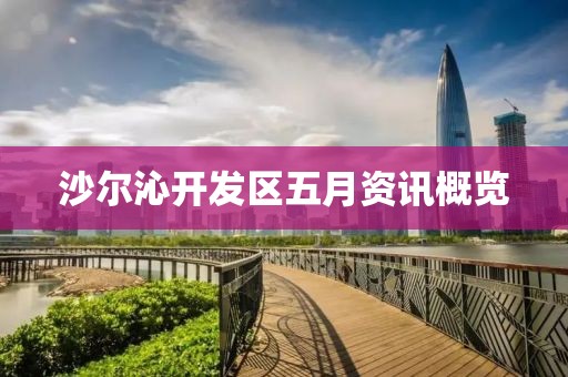 沙尔沁开发区五月资讯概览