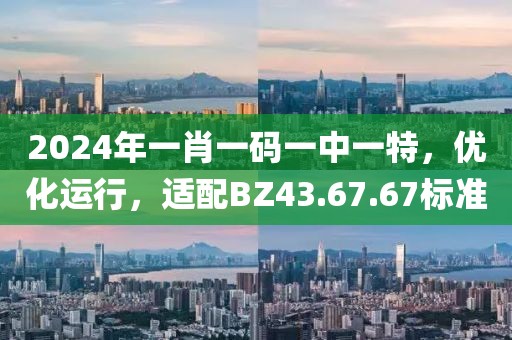 2024年一肖一码一中一特，优化运行，适配BZ43.67.67标准