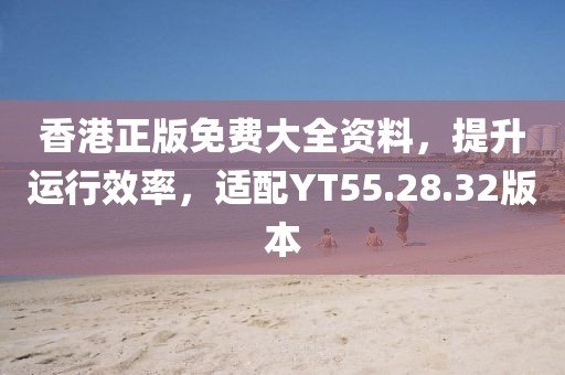 香港正版免费大全资料，提升运行效率，适配YT55.28.32版本