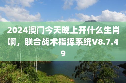 2024澳门今天晚上开什么生肖啊，联合战术指挥系统V8.7.49
