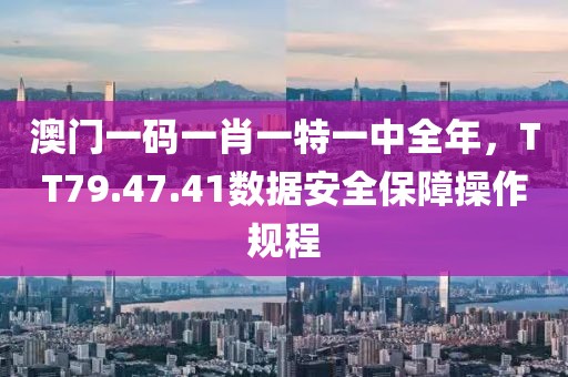 澳门一码一肖一特一中全年，TT79.47.41数据安全保障操作规程
