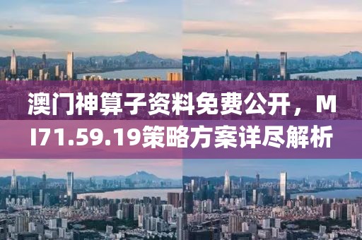 澳门神算子资料免费公开，MI71.59.19策略方案详尽解析