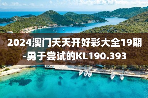 2024澳门天天开好彩大全19期-勇于尝试的KL190.393