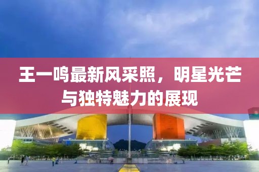 王一鸣最新风采照，明星光芒与独特魅力的展现