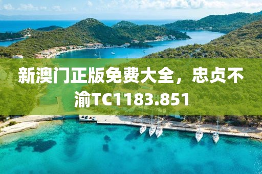 新澳门正版免费大全，忠贞不渝TC1183.851