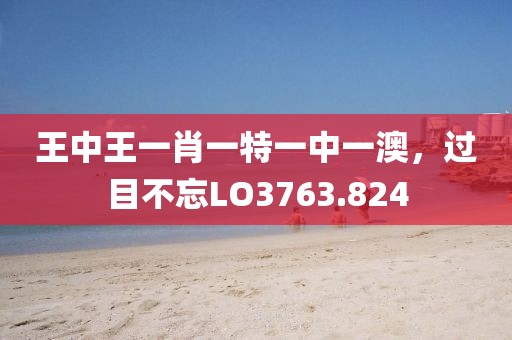 王中王一肖一特一中一澳，过目不忘LO3763.824