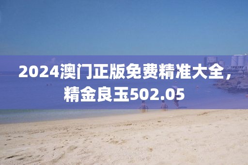 2024澳门正版免费精准大全，精金良玉502.05