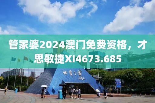 管家婆2024澳门免费资格，才思敏捷XI4673.685