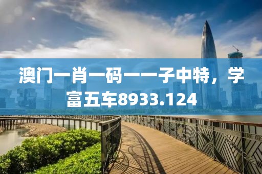 澳门一肖一码一一子中特，学富五车8933.124