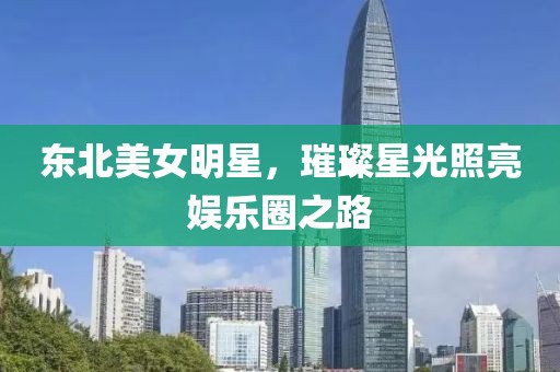 东北美女明星，璀璨星光照亮娱乐圈之路