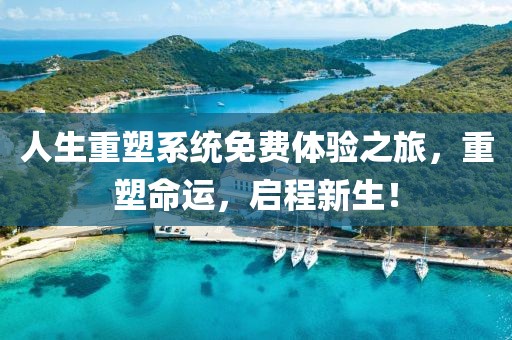 人生重塑系统免费体验之旅，重塑命运，启程新生！