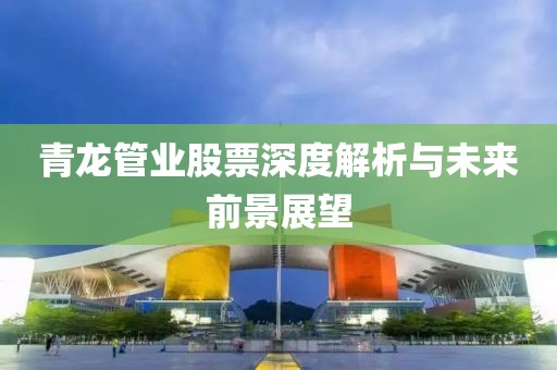 青龙管业股票深度解析与未来前景展望