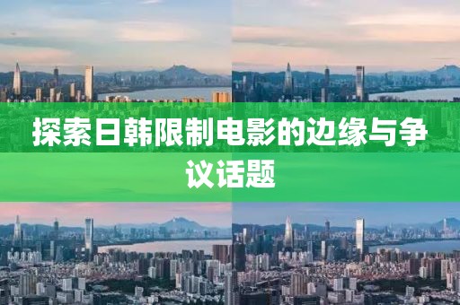 探索日韩限制电影的边缘与争议话题