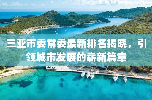 三亚市委常委最新排名揭晓，引领城市发展的崭新篇章